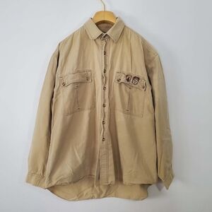 Vintage anx Button-Up Shirt Long Sleeve Western Cowboy Style L